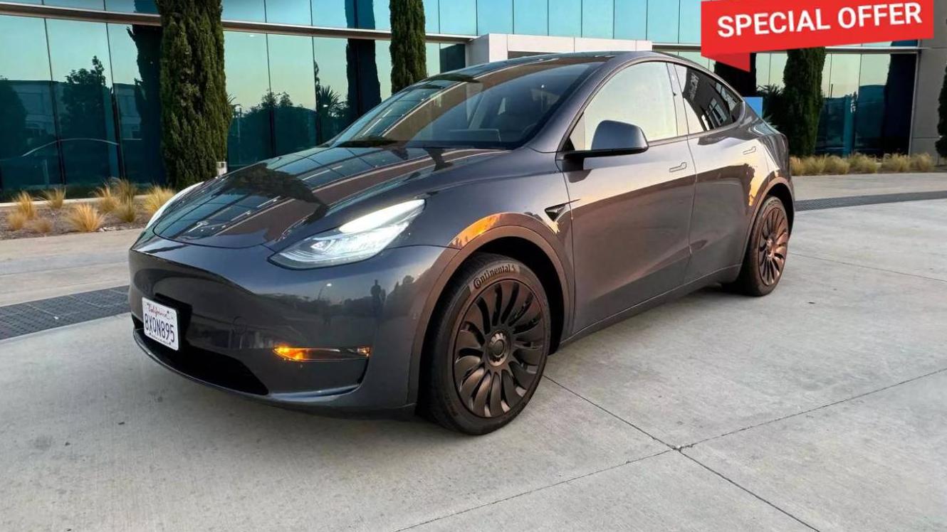 TESLA MODEL Y 2021 5YJYGDEE9MF217435 image